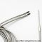 Y shape 1×2 SMA905 Stainless Steel Laser Optical Network Cable Acrylate Coating