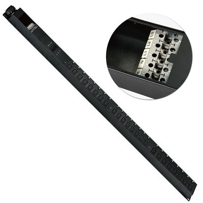 125A High Power PDU 415V Three Phase C13 C19 Outlet Rack Power Distribution Unit ETL CE Certified