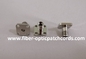 Metal SMA 905 Fiber Optic Adapters Female To Female Robust With Dust Covers