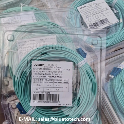 JONHON Huawei światłowodowy kabel krosowy LC-LC OM3 wielomodowy dupleks JONHON Huawei światłowodowy kabel krosowy wielomodowy Aqua Color