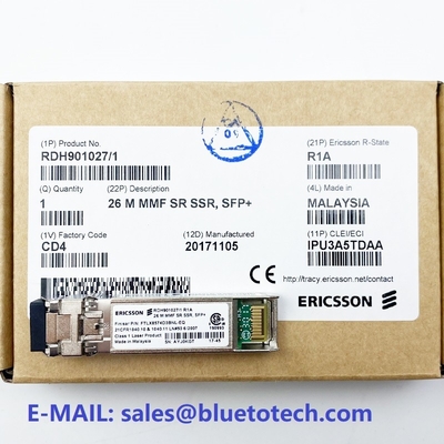 ERICSSON RDH901027/1 Moduł nadawczo-odbiorczy SFP 10GBASE-SR SFP+ 26M MMF 10G