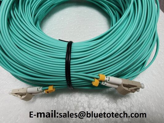 LC-LC OM3 Duplex Fiber Optic Patch Cord 2 mm do szybkiej transmisji danych