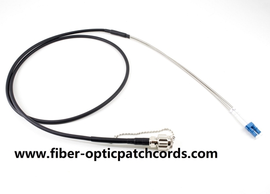 LC do ODC 2core Armoured Fiber Optic Patch Cable Duplex Single Mode