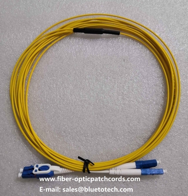 Światłowodowy kabel krosowy Mini LC uniboot do LC Kabel światłowodowy 2 mm Mini LC uniboot-LC Single Mode
